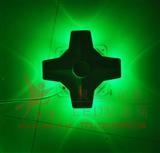 绿色LED十字星光灯4W